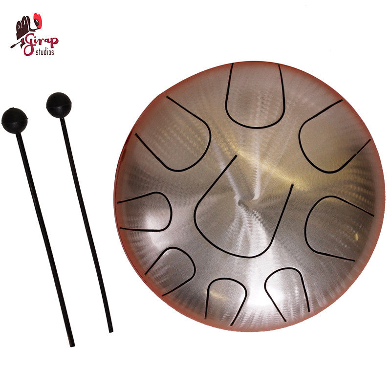 Pearl Tongue Drum METAL SPIRIT C LYDIAN, col.690 NATURAL ORANGE FADE