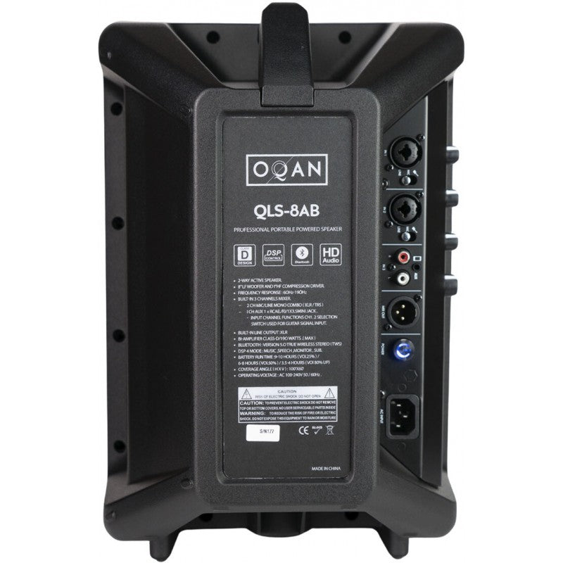 Oqan QLS-8AB Diffusore Amplificato a batterie