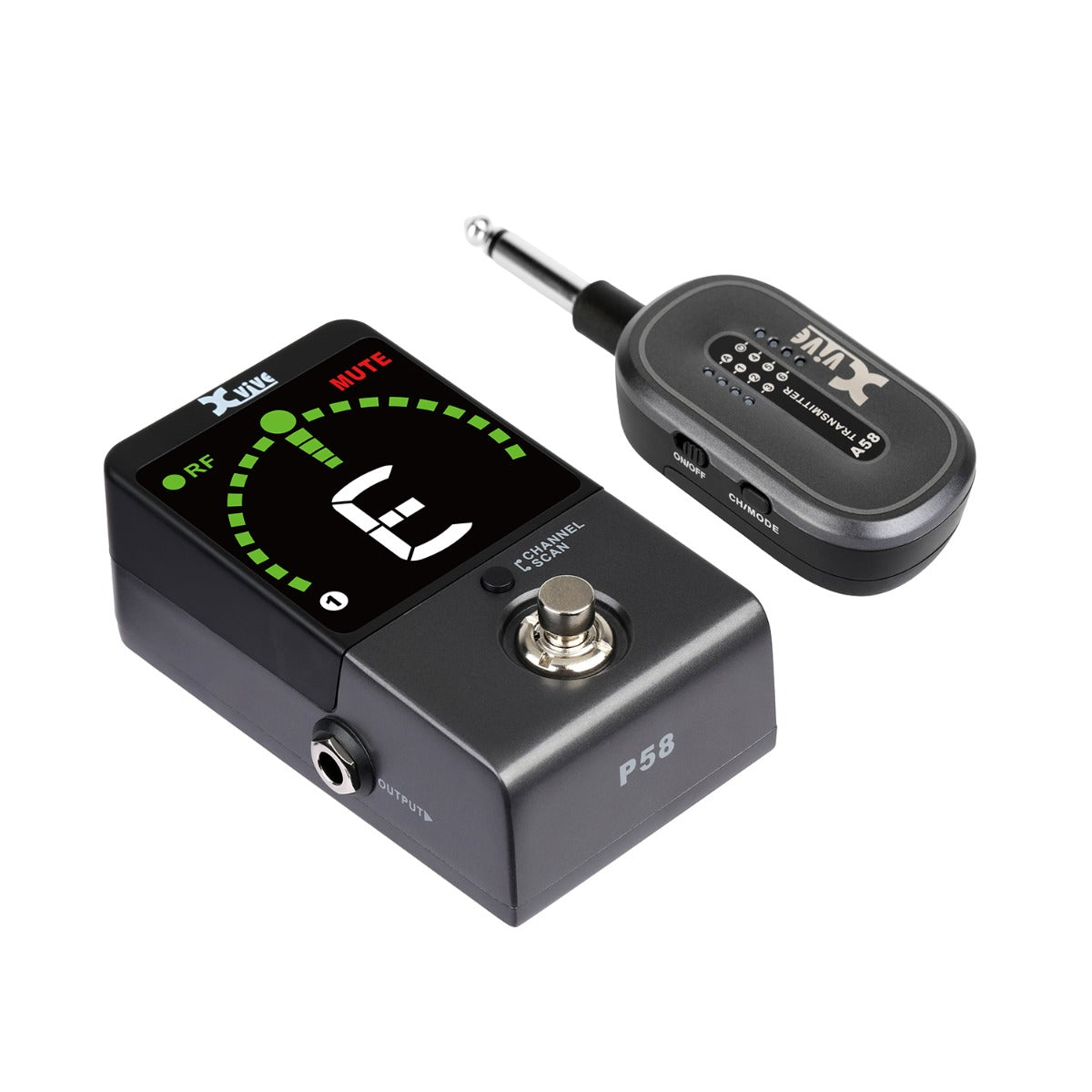 Xvive P58 - Sistema wireless per pedalboard + tuner