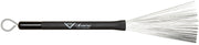 VATER VWTR ''retractable Wire Brush'' - Manico Rivestito In Gomma/setole In Acciaio