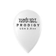 ERNIE BALL - 9336 PLETTRI PRODIGY TEARDROP WHITE 2,0 MM BUSTA 6