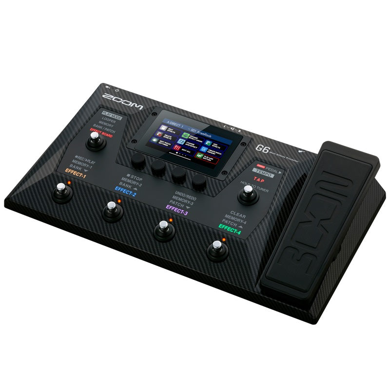 Zoom G6 - Pedaliera multieffetto e IR loader per chitarra