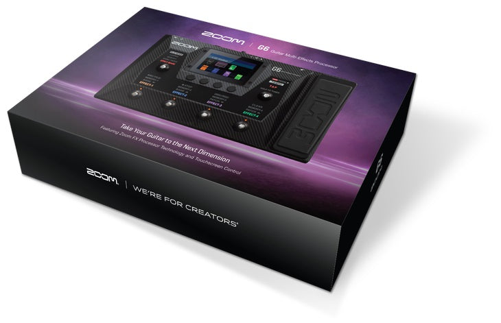 Zoom G6 - Pedaliera multieffetto e IR loader per chitarra
