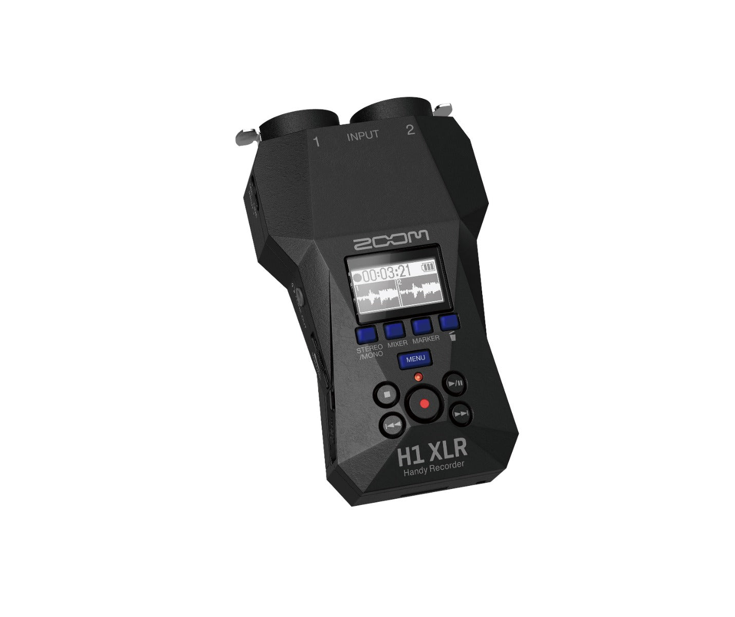 ZOOM H1 XLR- REGISTRATORE PALMARE STEREO DIGITALE 32 BIT FLOATING POINT CON INGRESSI XLR