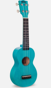 Mahalo Island Series Ukulele Soprano Aqua Blue