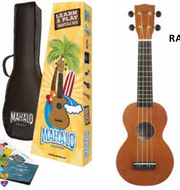 Mahalo Ukulele Rainbow Kit Natural