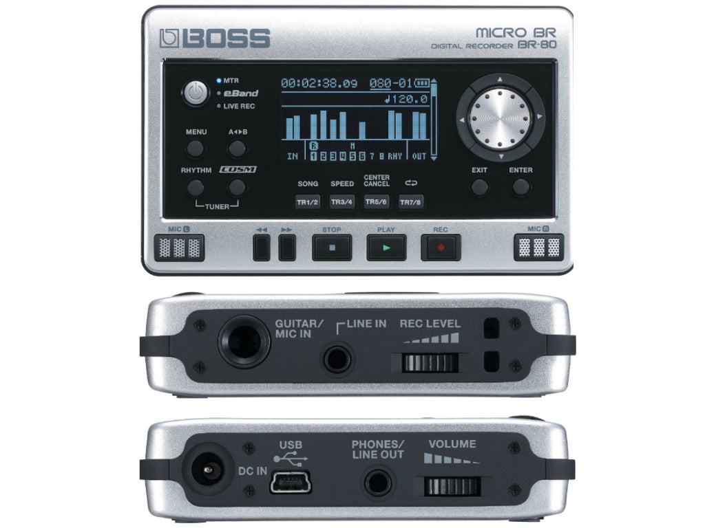 BOSS BR80 Registratore Multitraccia – Centro Della Musica