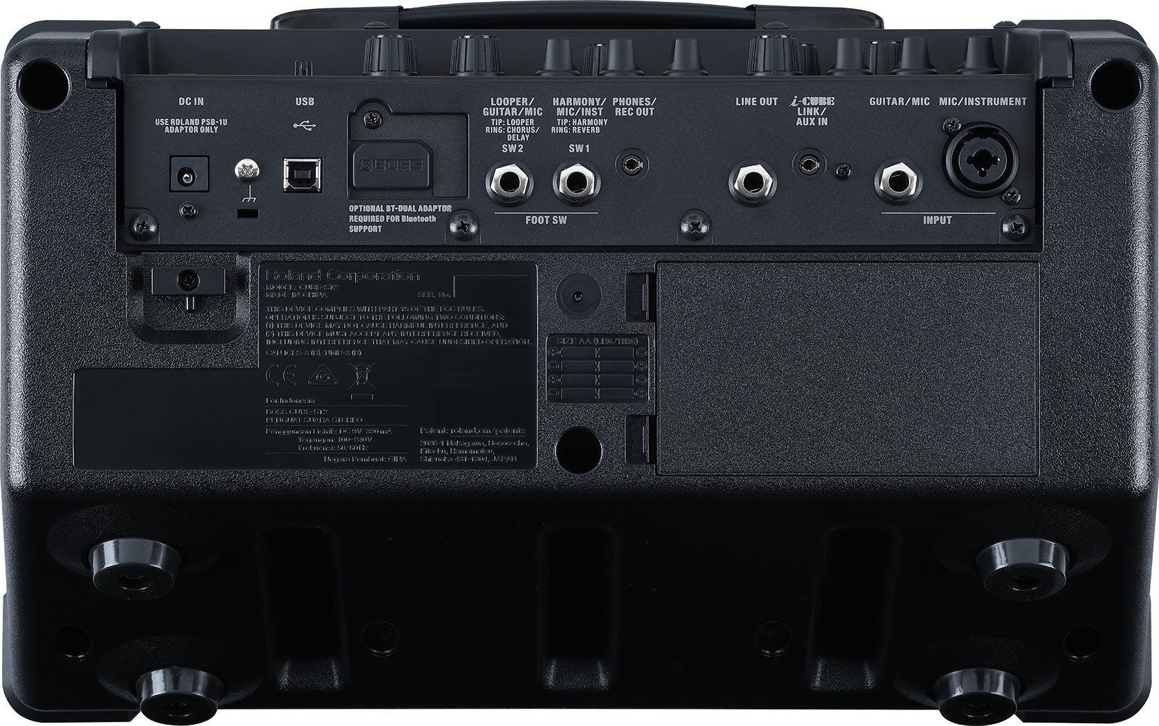 Boss Cube Street II Black a Batterie