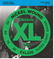 D'ADDARIO EXL220 CORDE BASSO
