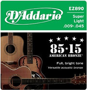 D'Addario EZ890 Super light 009-045