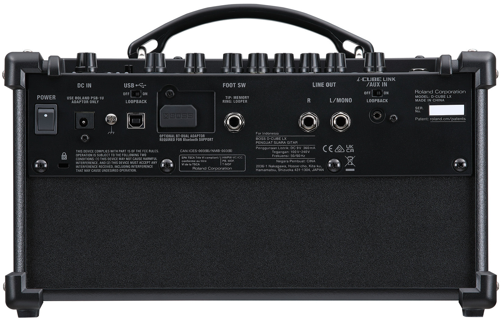 BOSS Dual Cube LX Combo per chitarra 10W