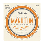 D'addario EJ74 Muta per mandolino Phosphor Bronze