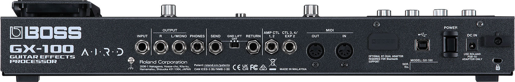 Boss GX-100 Pedaliera per chitarra