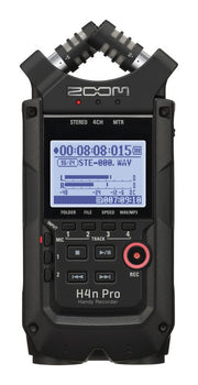 Zoom H4nPro BK - registratore 4 tracce - interfaccia USB - colore nero