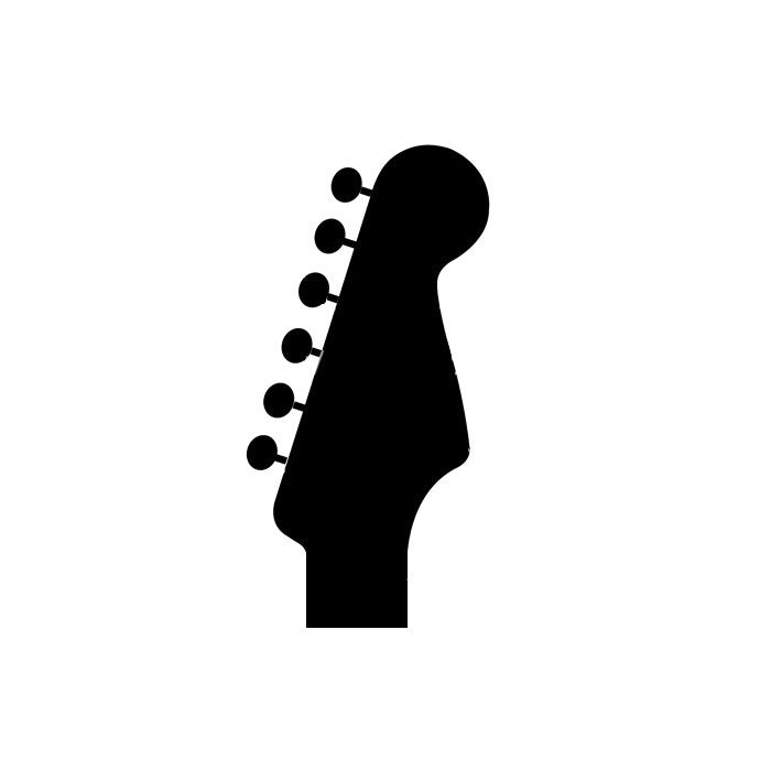 GOTOH SG381-07-CK-L6 Set di Meccaniche per Chitarra Elettrica, L6, Cosmo Black