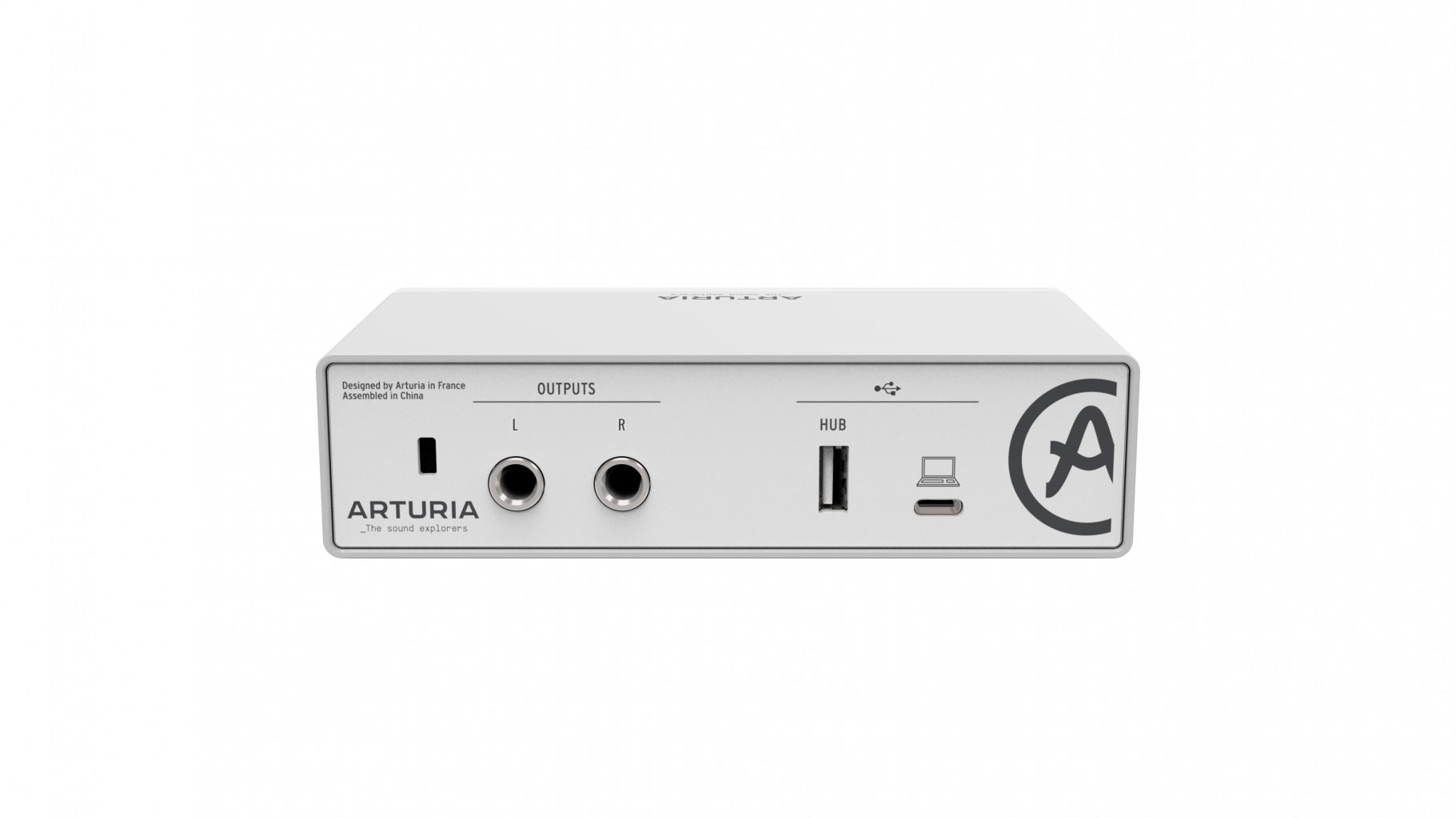 ARTURIA Minifuse 1 White Interfaccia Audio USB C 1 In Combo e 2 Out Bianca