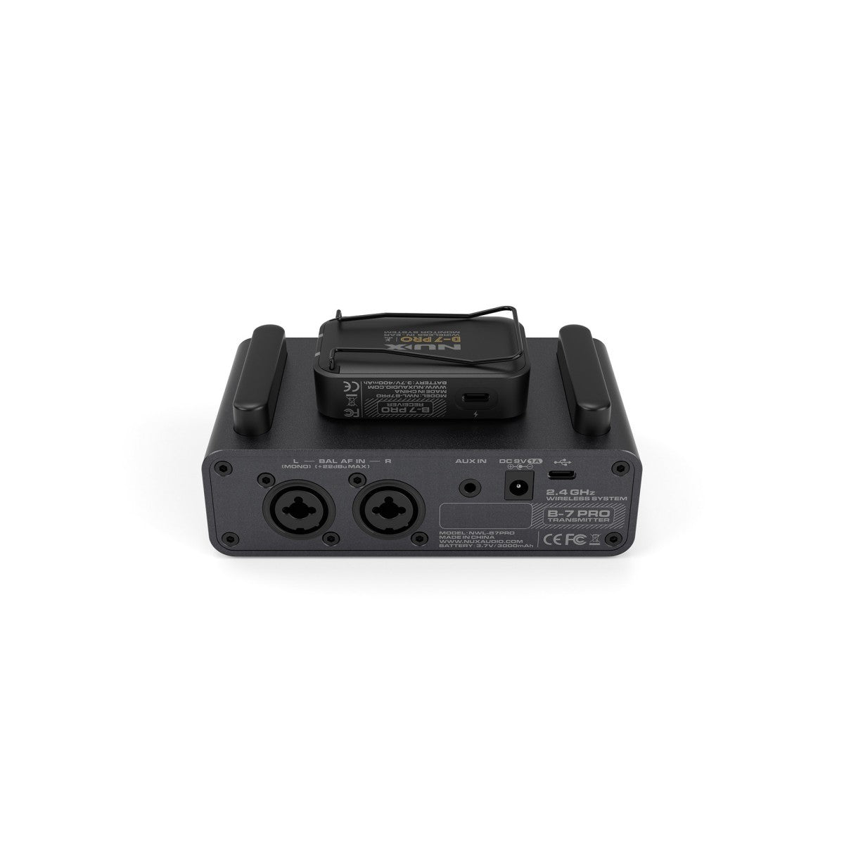 NUX B-7 PRO Sistema In-Ear wireless professionale -cuffie NON comprese