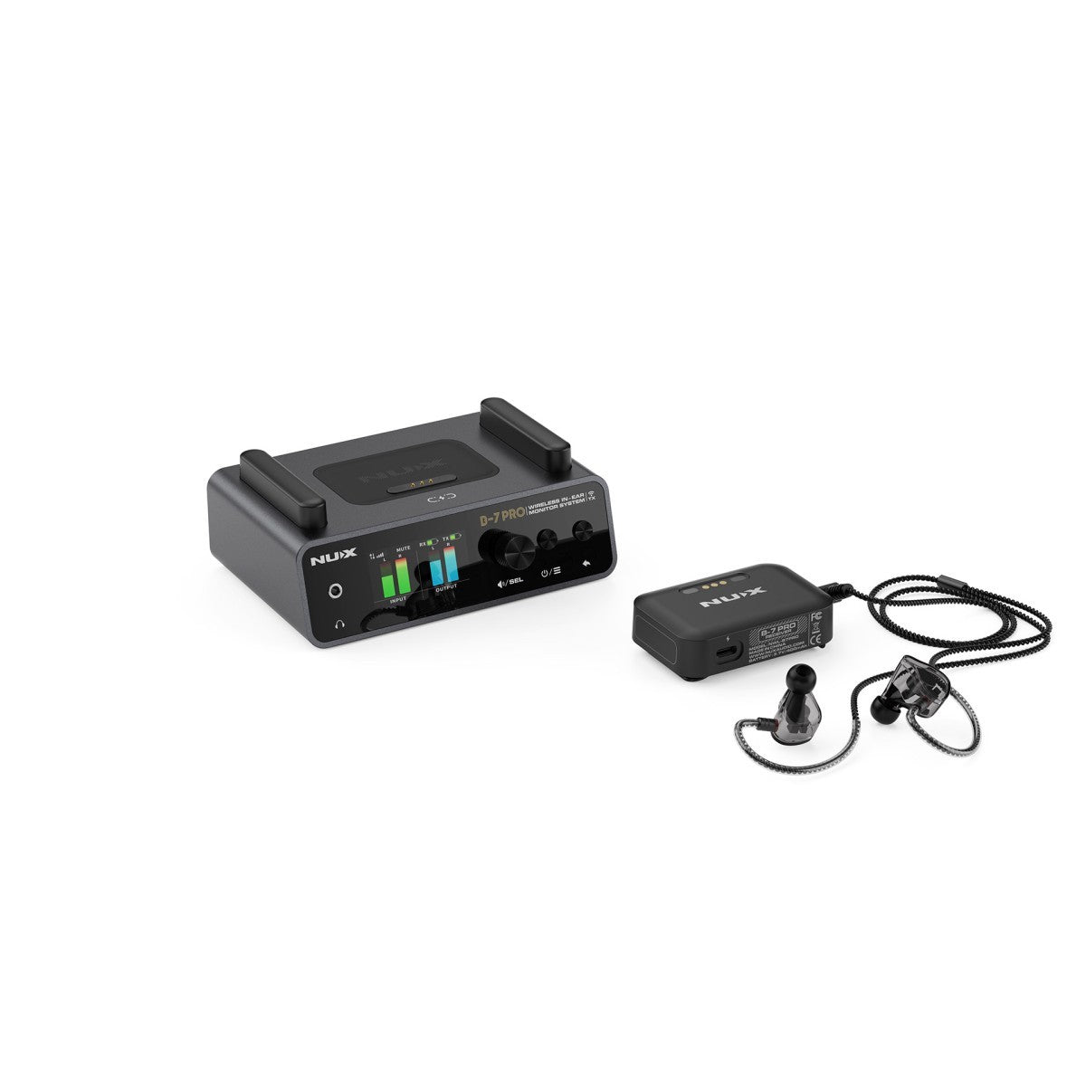 NUX B-7 PRO Sistema In-Ear wireless professionale -cuffie NON comprese