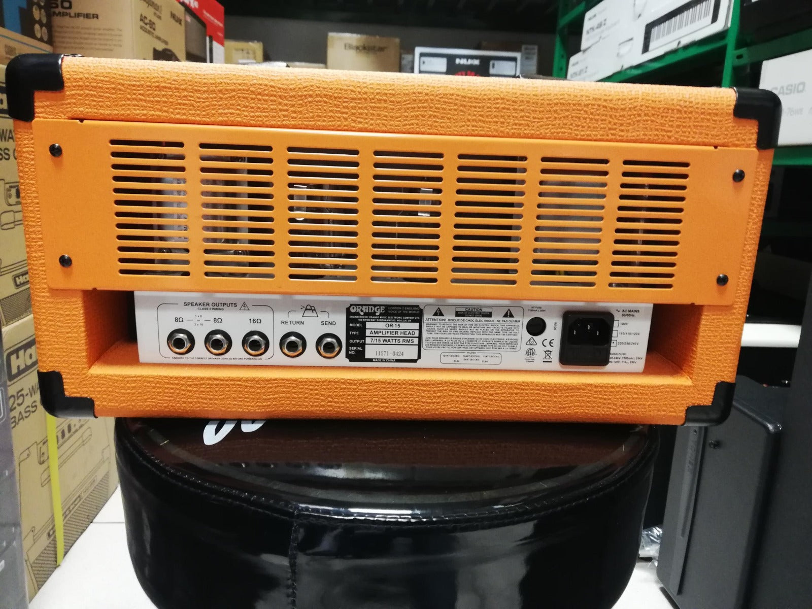 ORANGE OR15 Head testata valvolare per chitarra 15w Usata
