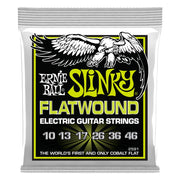 ERNIE BALL - 2591 SLINKY FLATWOUND EL GUIT 10-46