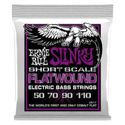 ERNIE BALL - 2817 SLINKY SHORT SCALE FLATWOUND EL BASS 50-110