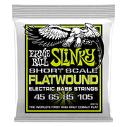ERNIE BALL - 2818 SLINKY SHORT SCALE FLATWOUND EL BASS 45-105