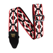 ERNIE BALL - 5322 TRACOLLA RISTRA RED JACQUARD STRAP