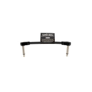 ERNIE BALL 6438 FLEX PATCH CABLE BLACK 8CM