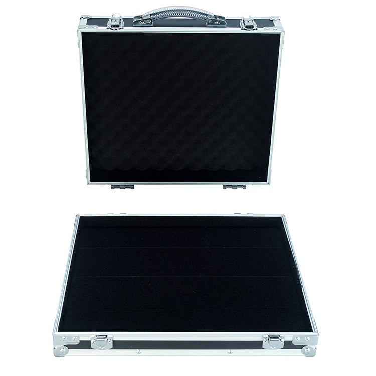 Rockcase RC 23000 B Flight Case Portapedali effetto con coperchio rimovibile