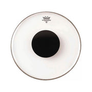 PELLE REMO CONTROL SOUND TRASPARENTE DA 14" BLACK DOT