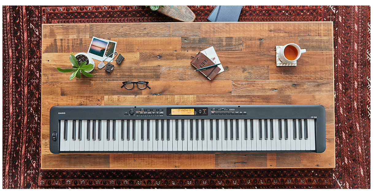 Casio CDP-S360 Pianoforte Digitale 88 Tasti Pesati