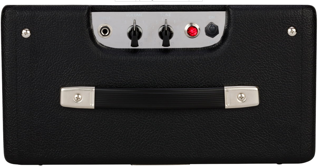 Fender Pro Junior IV SE, Black, Combo per chitarra 15W