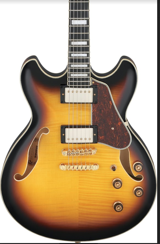 Ibanez AS93FMAYS Antique Yellow Sunburst