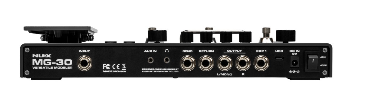NUX MG-30 Pedaliera modeler per chitarra/basso