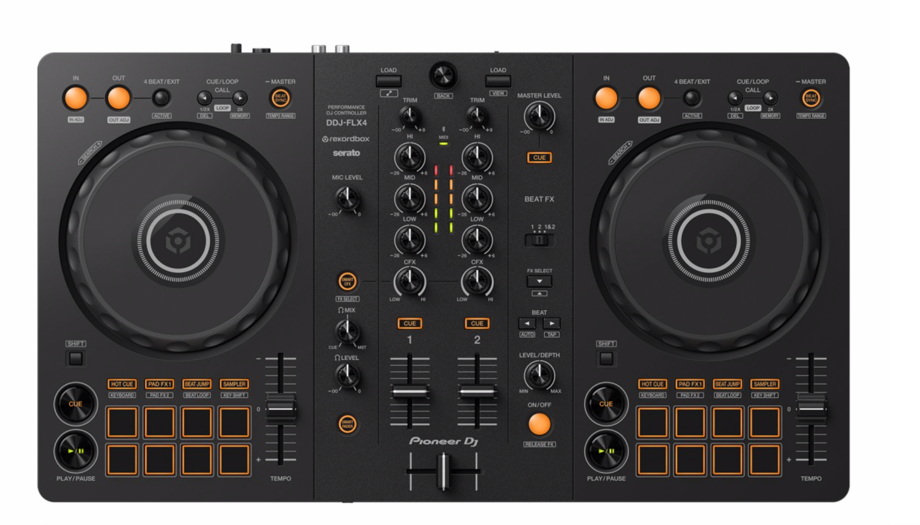 PIONEER DDJ-FLX4 Console DJ a 2 canali per molteplici applicazioni DJ
