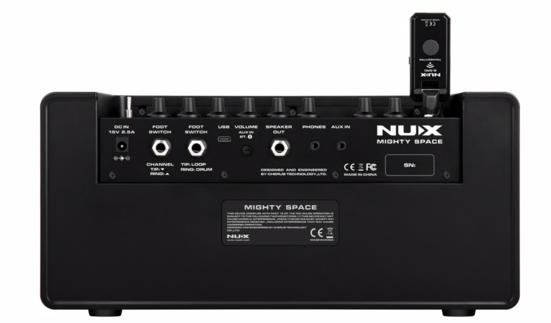 NUX Mighty Space Modeling amp wireless da desktop (30W)