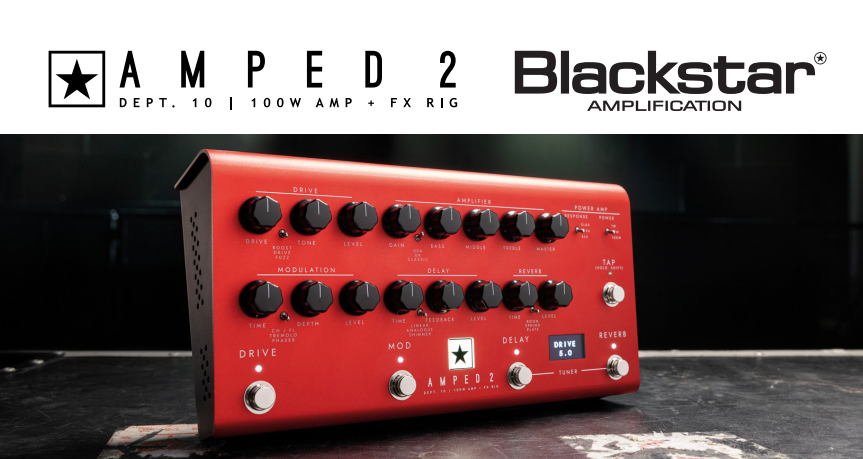 Blackstar DEPT. 10 Amped 2 100 Watt Amp + Effects Rig