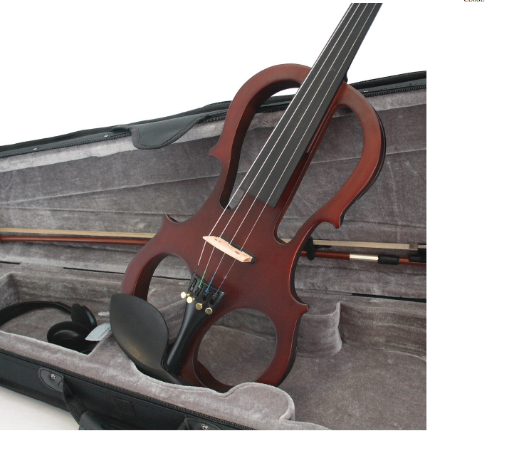 SOUNDSATION E-MASTER Violino elettrico 4/4 con astuccio e accessori