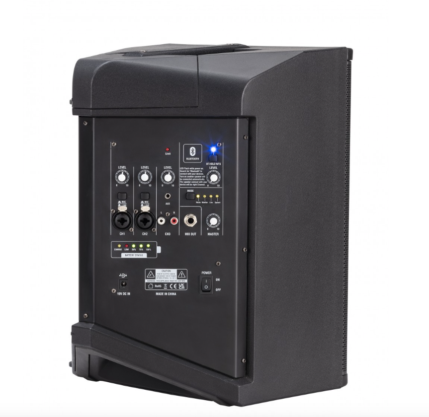 SOUNDSATION HYPER 8 STREET PA Portatile Attivo a Batteria con connessione BT