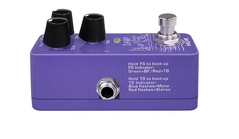 NUX DAMP NRV-3 Pedale Mini Reverb