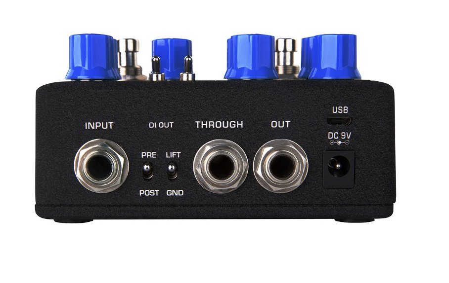 NUX NBP-5 Bass preamp + DI stompbox a pedale