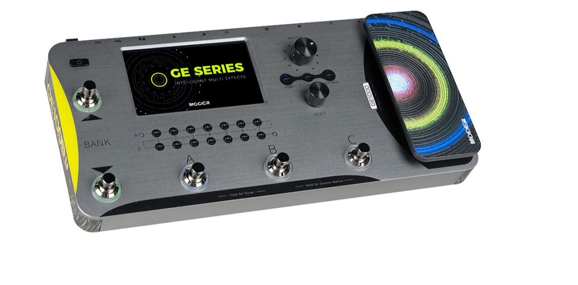 Mooer GE1000LI Pedaliera Multieffetto Ricaricabile per Chitarra Elettrica