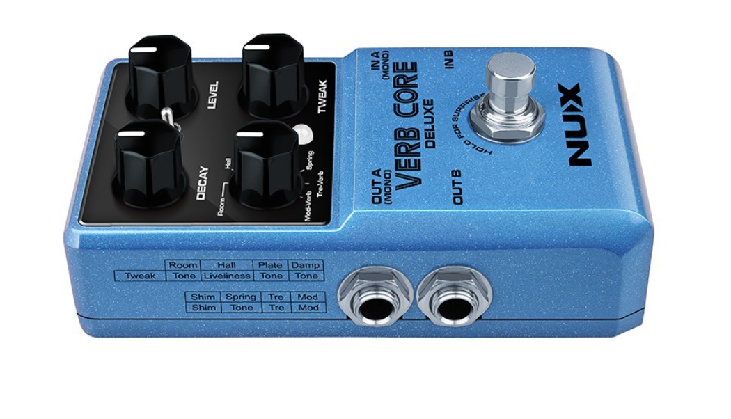 NUX VERB CORE DELUXE MKII Pedale multi riverbero