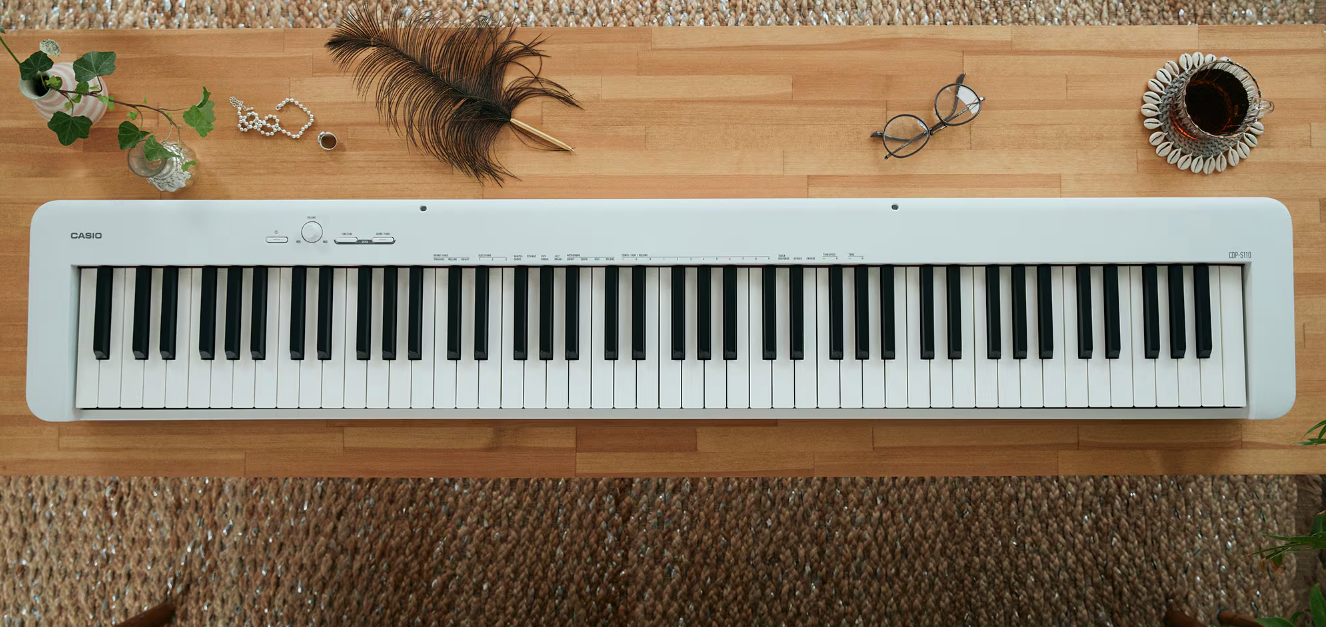 Casio CDP-S110WH White Pianoforte 88 Tasti Pesati
