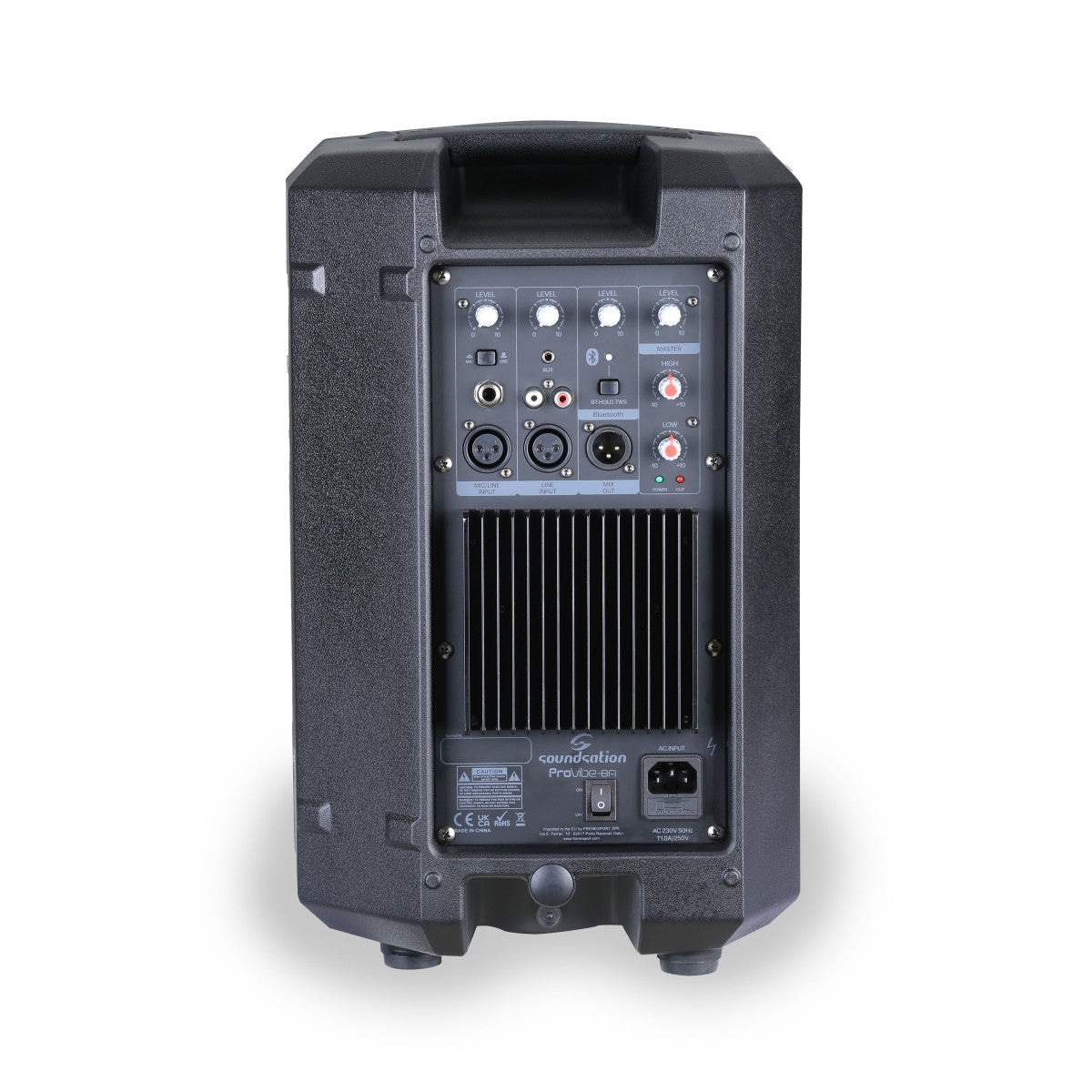 SOUNDSATION PROVIBE 8A Diffusore Attivo 8” a 2-Vie con Bluetooth e TWS