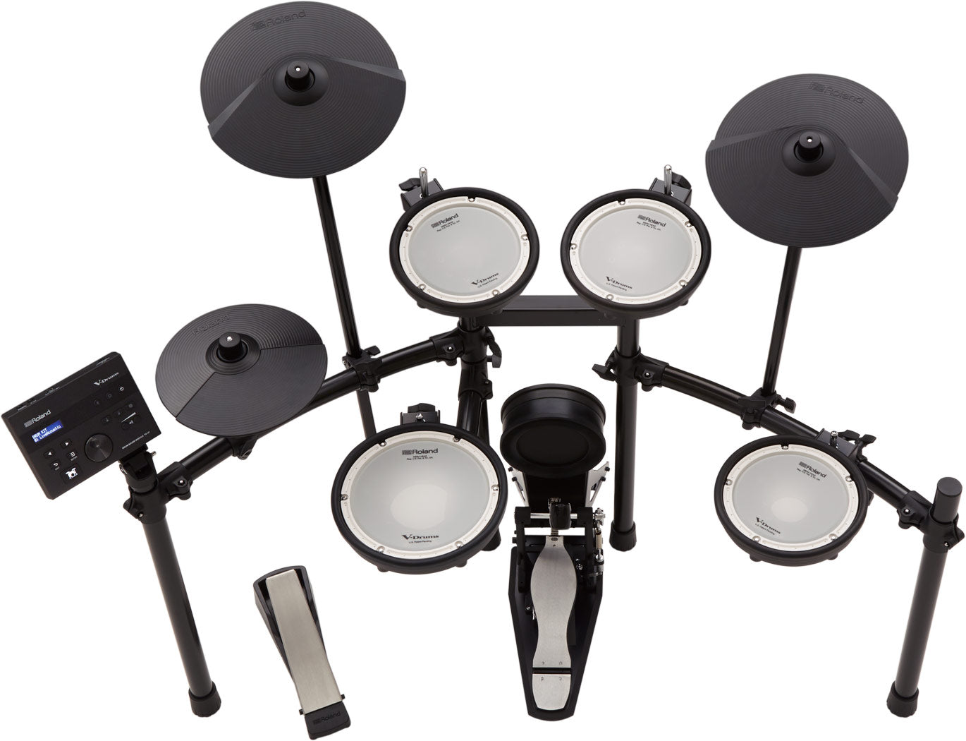 ROLAND TD-07KV V-Drum Set con stand (Pedale cassa NON compreso)