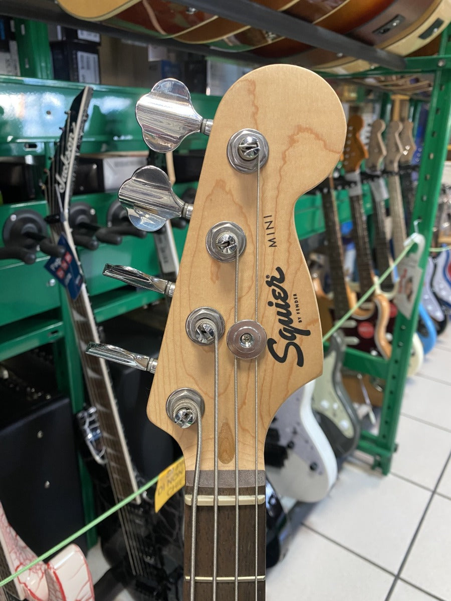 Fender Squier Mini P Bass Basso Elettrico a Scala Ridotta Black Usato