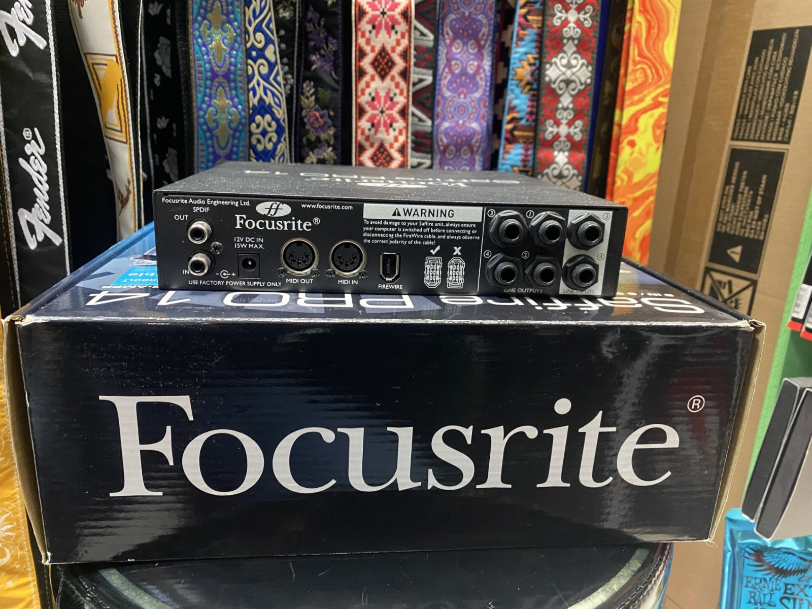 FOCUSRITE Saffire Pro 14 Usata con imballo originale