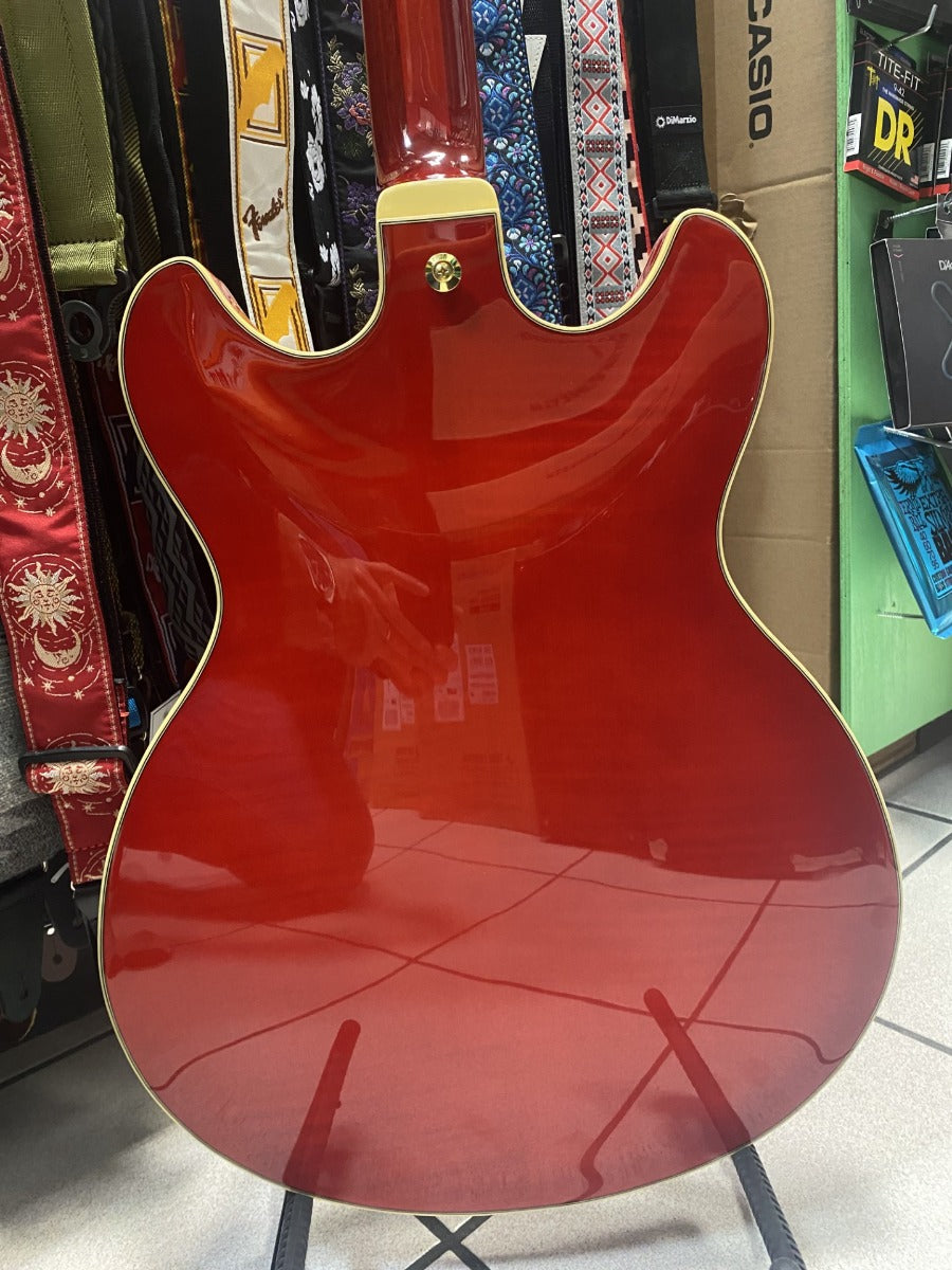 Ibanez AS93FM-TCD Transparent Cherry Red Usata