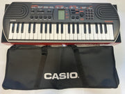 Casio SA-81 Tastiera a 44 tasti MINI colore Nera con borsa casio -Alimentatore escluso